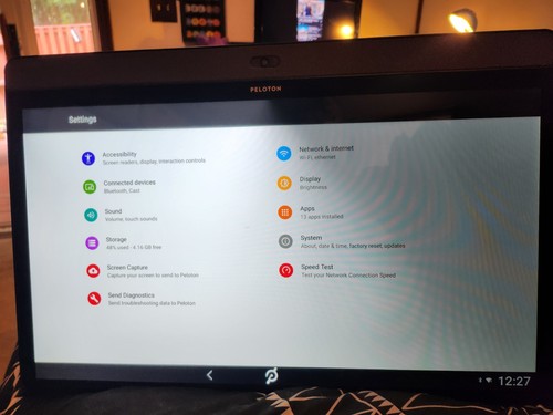 Peloton Tablet PLTN-TTR01 Touch-Screen Monitor ONLY (Screen Issue READ) - Picture 5 of 12