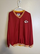Vintage Starter Pro Line NFL Kansas City Chiefs Pullover Jacket Size L Mens