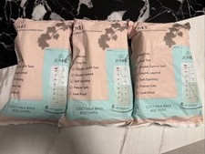 Zomee 120 count  Breastmilk Storage Bags 8oz/ BPA Free Freezer Safe Leak Proof