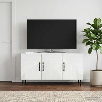 Tv-Schr?Nk Wei? 99 X 34,5 X 50 Cm Holzwerkstoff