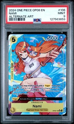 ナミ プロモ パラレル op08-106 CGC10 PRISTINE Nami (Parallel) OP08-106 Two Legends Foil for sale online | eBay