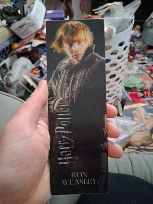 Harry Potter Ron Weasley Bookmark Warner Brothers 3-D Hologram Style