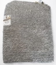 Set Of 5 Shaggy Gray Bathroom Rugs New With Tags