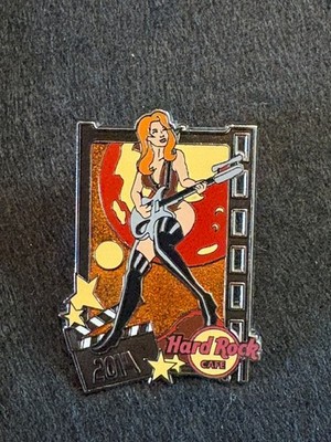 Hard Rock Cafe Online 2014 Sexy Rocker Girl Pin LE 125
