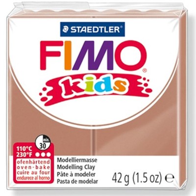 FIMO kids Modelliermasse ofenhärtend hellbraun 42 g