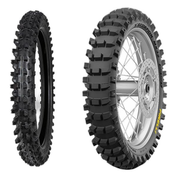 GOMME PNEUMATICI PIRELLI 120/90-19 66M SCORPION MX32 MID SOFT - Immagine 2