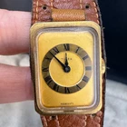 Vintage Timex Watch Mechanical  Leather Band Does NOT Wind or Tick