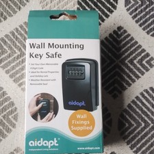 Aidapt Wall Mounted Key Safe Security Combination Lock Car House Keys Safety Box