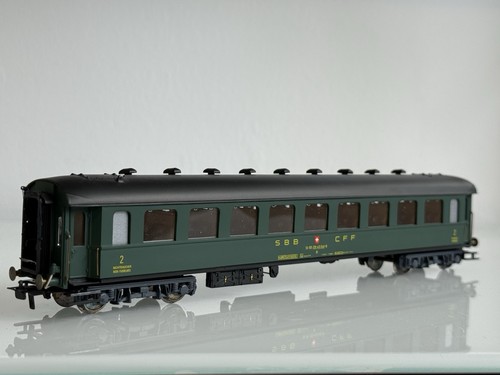 METROPOLITAN H0 # 7070 : Personenwagen 2. Klasse der SBB * BELEUCHTET * #2 - Bild 3 von 14