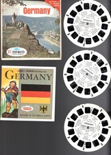 VINTAGE View-Master Germany- 3 reel packet B193 Complete with Booklet  Catalog
