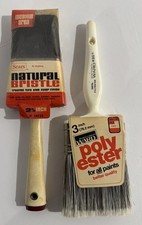 2 Vintage Paint Brushes Sears 2 1/2  # 14715 ...