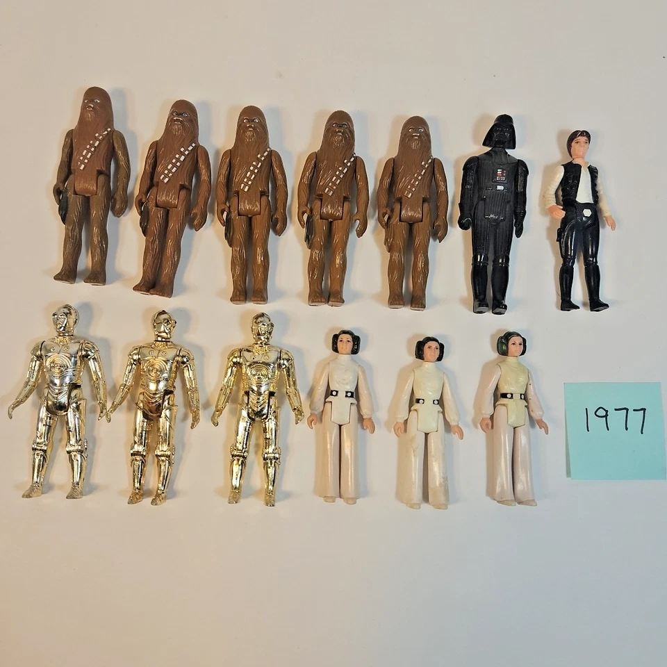 Vintage Star Wars Action Figure Lot. 1977-84. 92 pieces and 2 Yoda's from 96. - Image 2 of 4