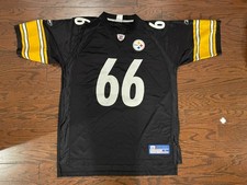 Pittsburgh Steelers Alan Faneca Football Jersey Sz Large NFL Equipment Reebok