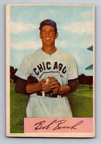 Bob Rush #77 1954 Bowman card