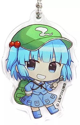 Touhou Project x Atre Akihabara Nitori Kawashiro Acryl Schlüsselanhänger 54 m...