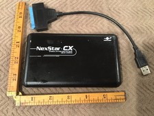 Vantec NexStar CX USB 2.0 External 2.5  Hard Drive Enclosure USB 2.0 Used