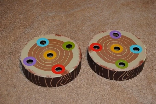 Sneaky Snacky Squirrel Game Parts 2 Logs Educational Insights EI-3405 Lot A