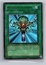 Monster Reborn LOB-118 The Legend of Blue Eyes White Dragon YuGiOh Unlimited LP