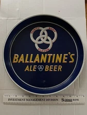 Ballantine's Ale Beer Tray Metal Newark NJ(Original)