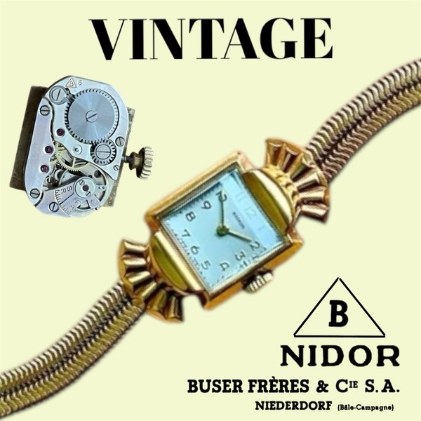 Vintage BUSER NEO Swiss Made , Collector’s Piece | Pre-Owned , Running Well