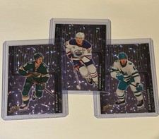 2025-26 Upper Deck Series 2 Holiday Purple Dazzlers U-Pick / Complete Your Set