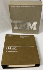 IBM BASIC Personal Computer Hardware Reference Library Manual 1982 w/ Slipcase