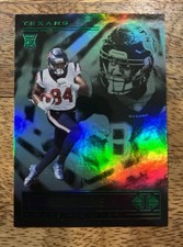 2021 Panini Illusions - Nico Collins #88 Trophy Collection Emerald (RC)