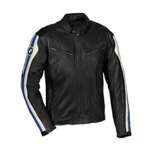 New BMW Motorrad Road Cycling Leather Jacket, BMW MotoGP Racing Biker Leather Jacket.
