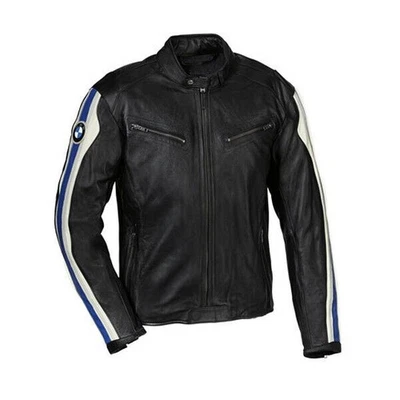 Neue BMW Motorrad Rennradfahrer Lederjacke, BMW MotoGP Racing Biker Lederjacke. - Bild 1 von 3