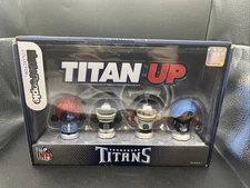 Fisher Price Little People Nfl Collector Tennessee Titans New Sealed 4ct Pack