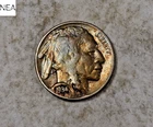 1934 Buffalo Nickel ~ Rainbow Toned ~ ZB304