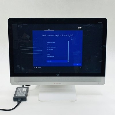 HP Envy 23 FHD i5-4570T 2.9GHz 16GB RAM 275GB SSD Windows10 23-o014 AIO Computer