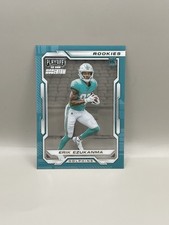 Erik Ezukanma 2022 Panini Chronicles Playoff Momentum Acetate Rookie Card PMR-35. rookie card picture