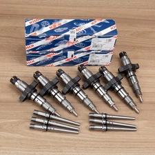 6 Set 0445120238 Diesel Injector For 2004-2009 Dodge Ram 3500 Cummins 5.9L，