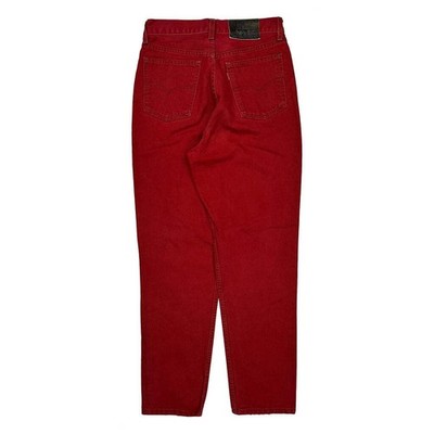 90er Levis Jeans - 28W 30L rot Baumwolle