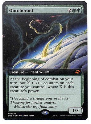 MTG Ouroboroid EXTENDED ART Non-Foil NM Edge of Eternities EOE #0345 Mythic