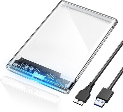 Carcasa para disco duro externo de 2,5'' USB 3.0 a SATA III, sin herramientas, t
