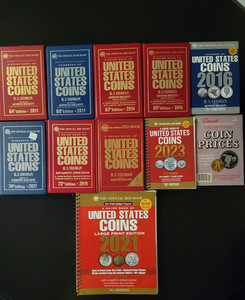 Set of Red Book Guide of United States Coins
