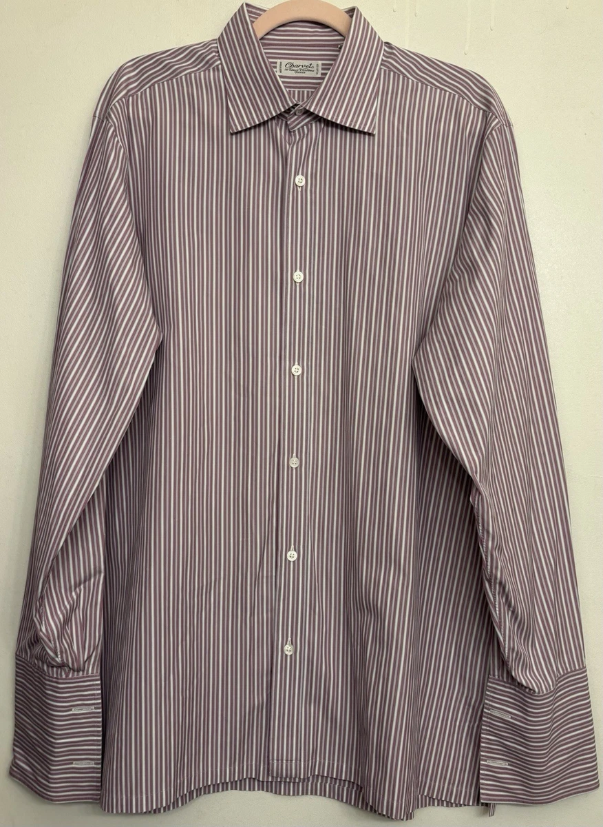 Charvet French Cuff Spread Collar Dress Shirts for Men for sale | eBay