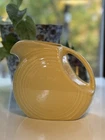 Fiesta Homer Laughlin Fiestaware Disc Pitcher Small Light Yellow