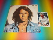 Peter Maffay signed signiert Autogramm auf  Vinyl LP " REVANCHE "  in person