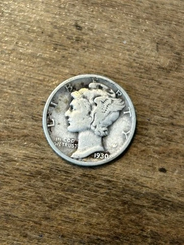 1930 Mercury Dime VG