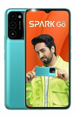 Tecno Spark Go 2022 2 32GB 5000mAh Battery 6.52'' HD Display 13MP Unlocked