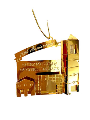 Autry Museum of Western Heritage 10th Anniversary Christmas Ornament 1998