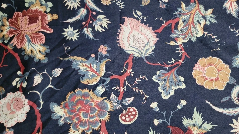 Funda nórdica Ikea NASSELKLOCKA Full Queen Jacobea índigo azul marino usada en excelente estado Foto 2 de 4