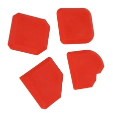 4pcs/set Silicone Sealant Remover Smoother Finisher Scraper Cleaner Caulking