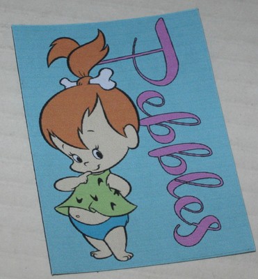 Cute Pebbles Flintstone /"Namesake/" Floppy Magnet Approx 2/" x 2 7//8/" Flintstones