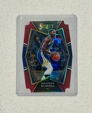🔥Jonathan Kuminga 2021 Select Premier RED Maroon Prizm RC #128 #/175 Warriors🔥