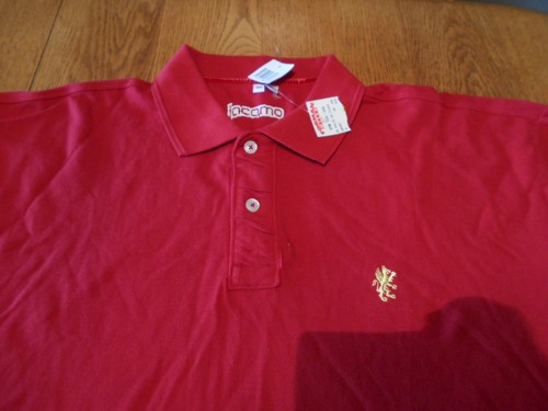 NWTS Big Men's Jacamo Polo Style Shirt Red sz 3XL - Picture 2 of 4