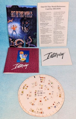 Out of This World (Big Box PC, 1991) completo di dischi, manuale e inserti! - Foto 2 di 10